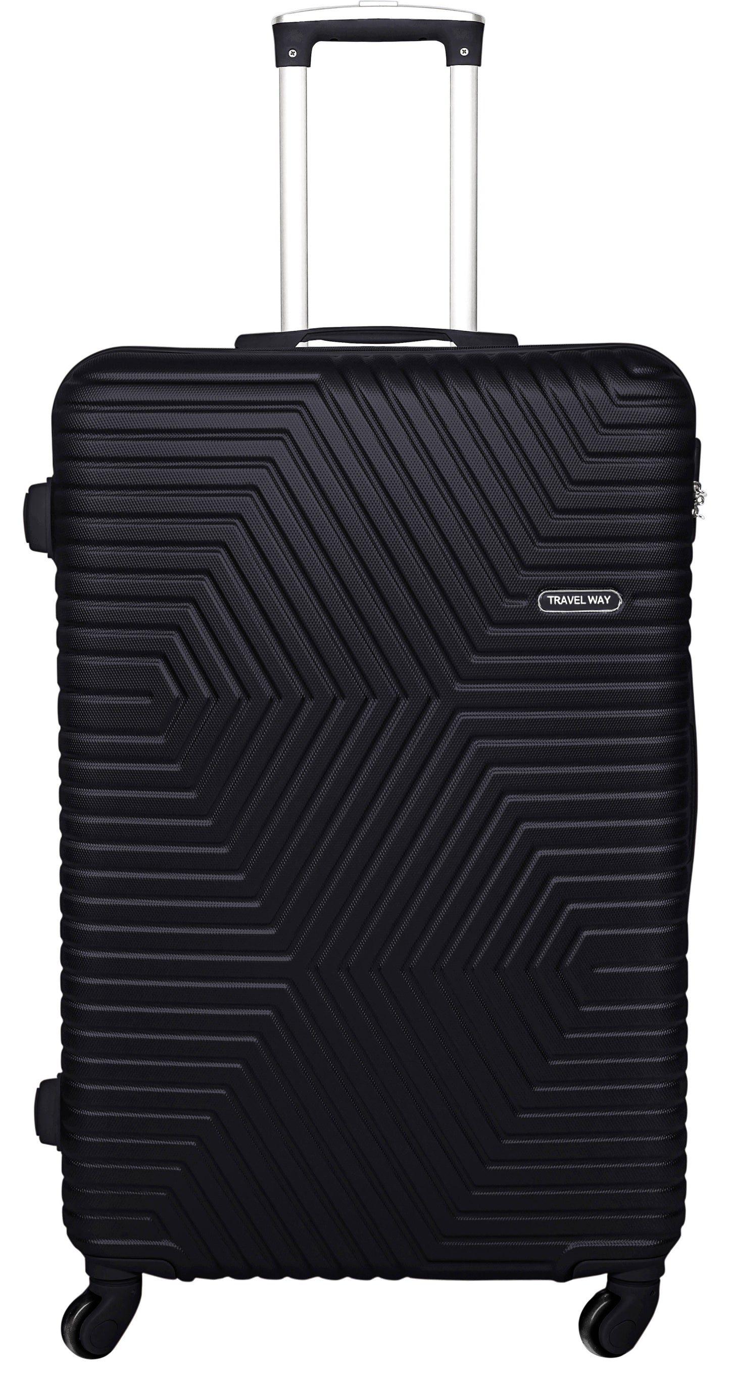 Lightweight Carry On Luggage Trolley - Hardshell Hand Carry Spinner Luggage for Travel | ABS CarryOn Luggage with 4 Spinner Wheels (20 Inch (51 cm), Rose Gold)